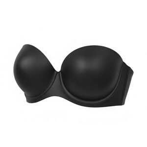 Serenada Women’s Black Strapless Bra size 48C NWT